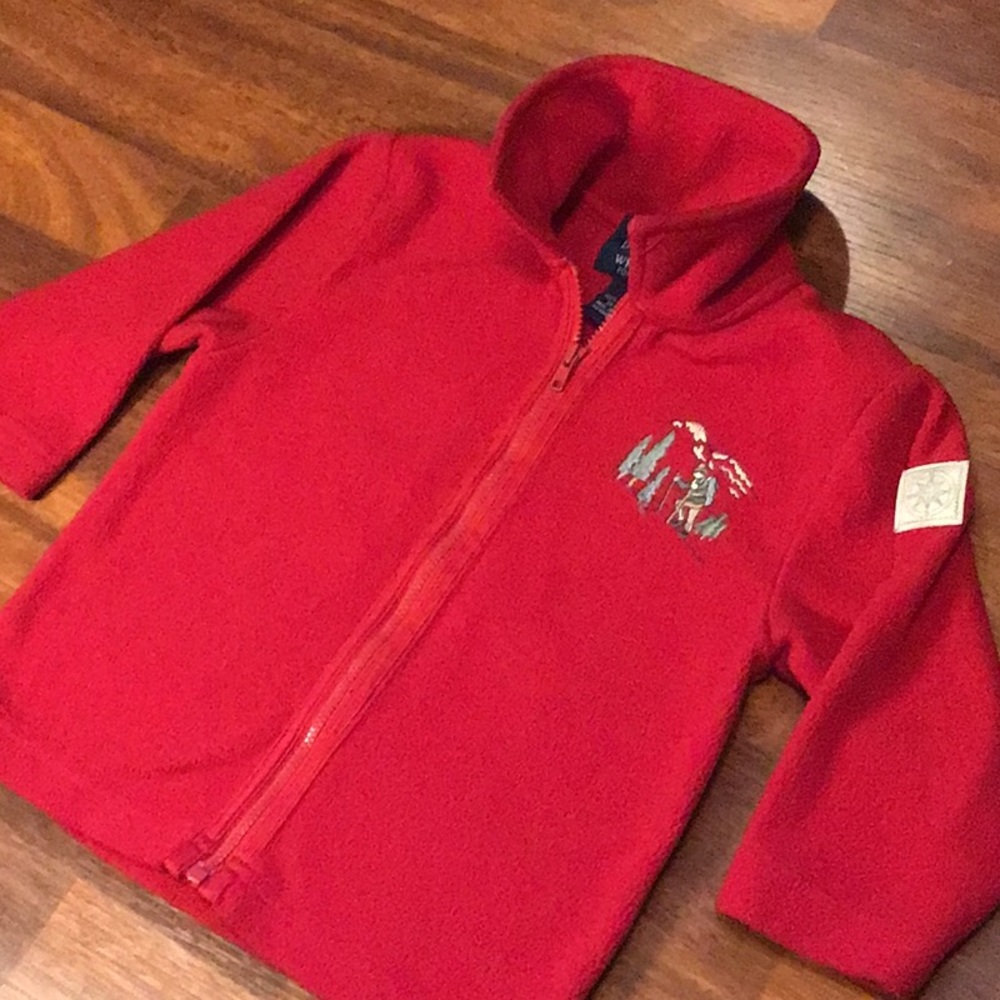 Bowen & Wright ~ Toddler 3T ~ Red Adventure Fleece ~ Excellent Condition!